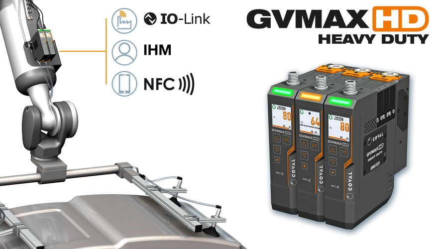 Serie GVMAX HD de Coval: vacío versátil para todas las industrias